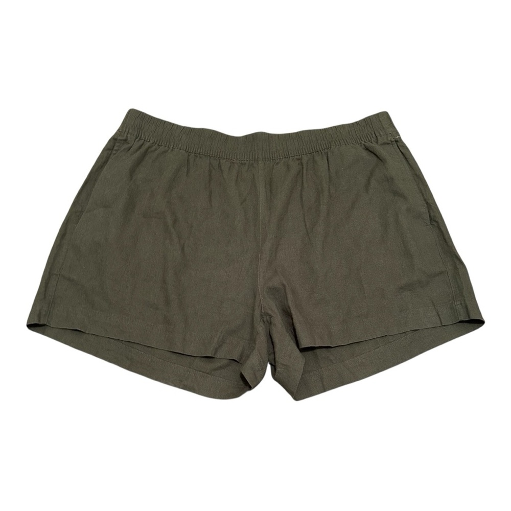 Old Navy High-Waisted Linen-Blend Pull-On Shorts -- 3.5” inseam XL NWT - Picture 6 of 7